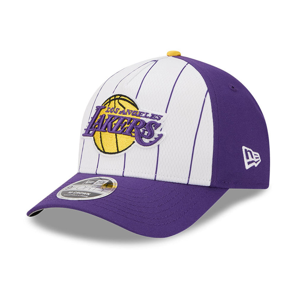 LA Lakers Hat - 2025 Tip-Off 9Forty M-Crown A-Frame Snapback Cap - New Era